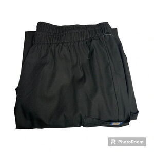 Sanibel Works scrub pants size 2XLP NWT solid black. Cargo pockets on leg